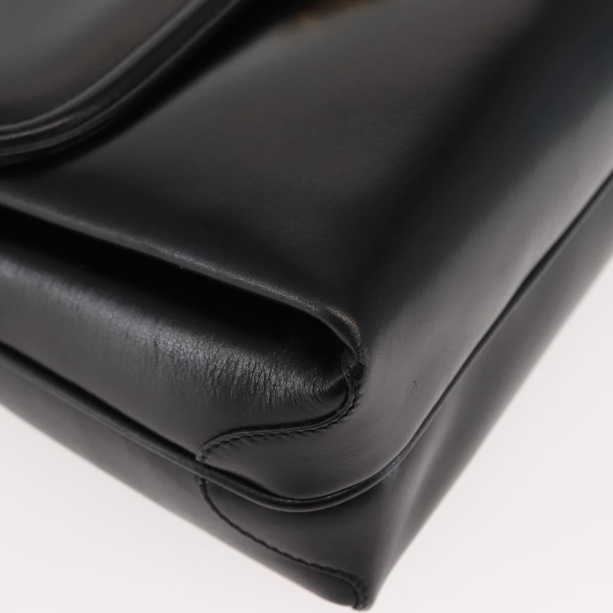 Gucci Shoulder bag black leather