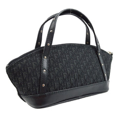 Christian Dior Vintage Trotter Handbag Canvas