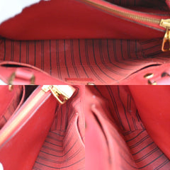 Louis Vuitton Montaigne Handbag Monogram Empreinte Leather