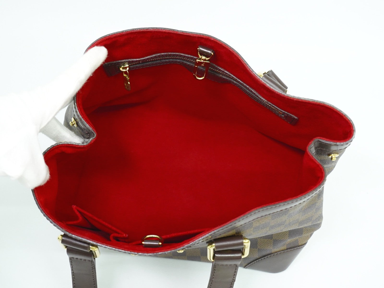 Louis Vuitton Hampstead Handbag Damier