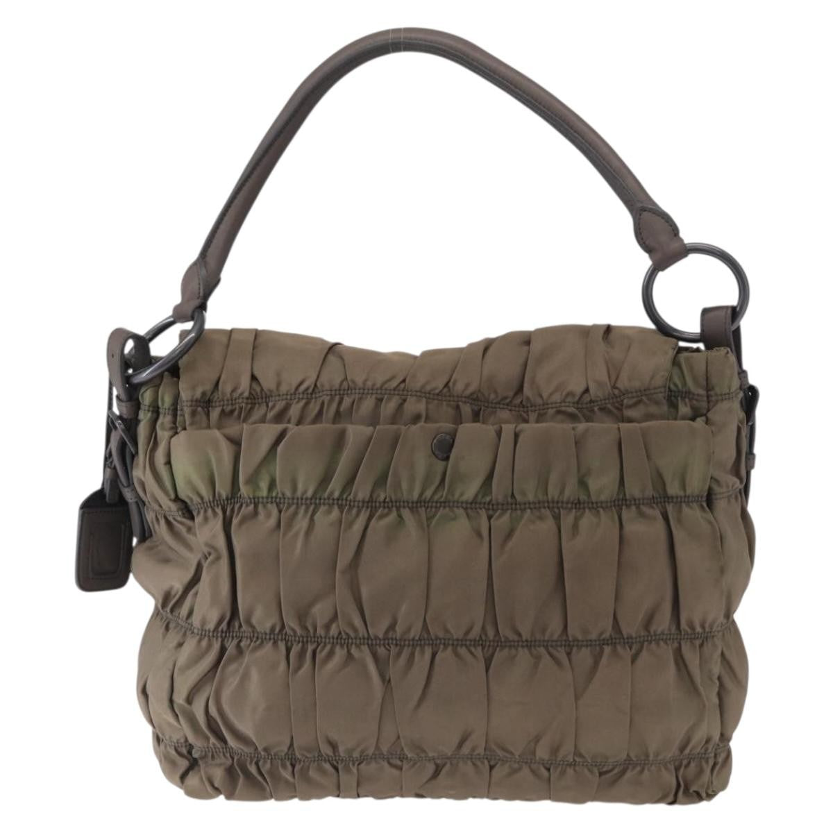 Prada Gaufre Convertible Hobo Tessuto