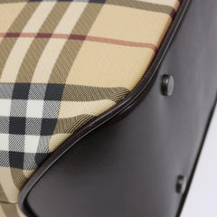 Burberry Vintage Tote Vintage Check Coated Canvas
