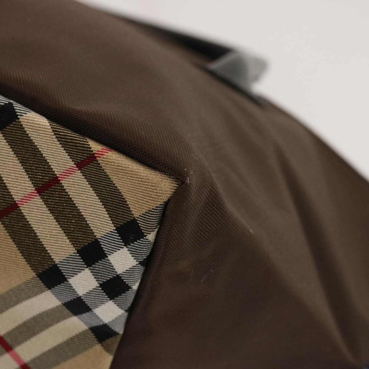 Burberry Nova Check Tote Nylon