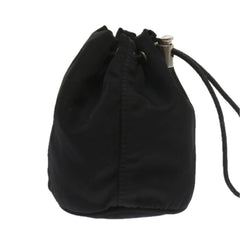 Prada Drawstring Crossbody Pouch Tessuto