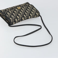 Christian Dior Vintage Trotter Shoulder Bag Canvas