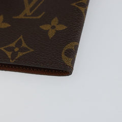 Louis Vuitton Porte Cartes Pression Card Case Monogram Canvas