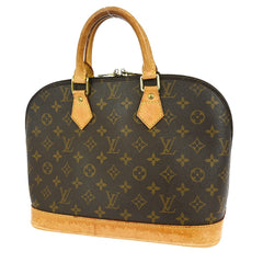 Louis Vuitton Alma Handbag Monogram Canvas