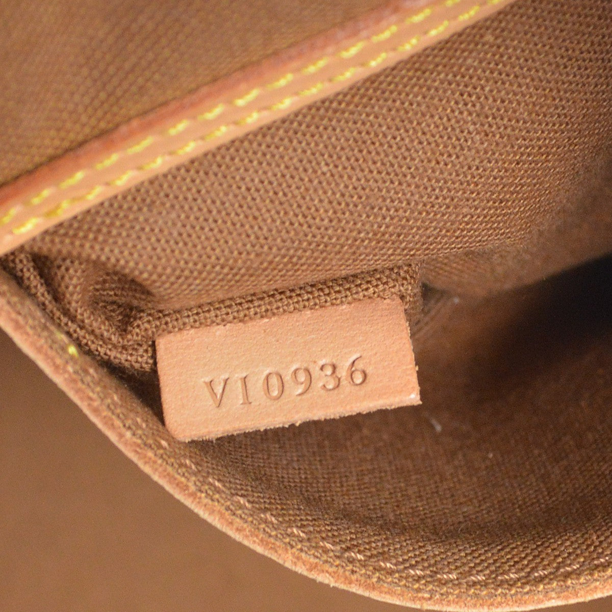 Louis Vuitton Alma Handbag Monogram Canvas