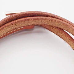 Hermes Hapi 3 Bracelet Leather with Metal