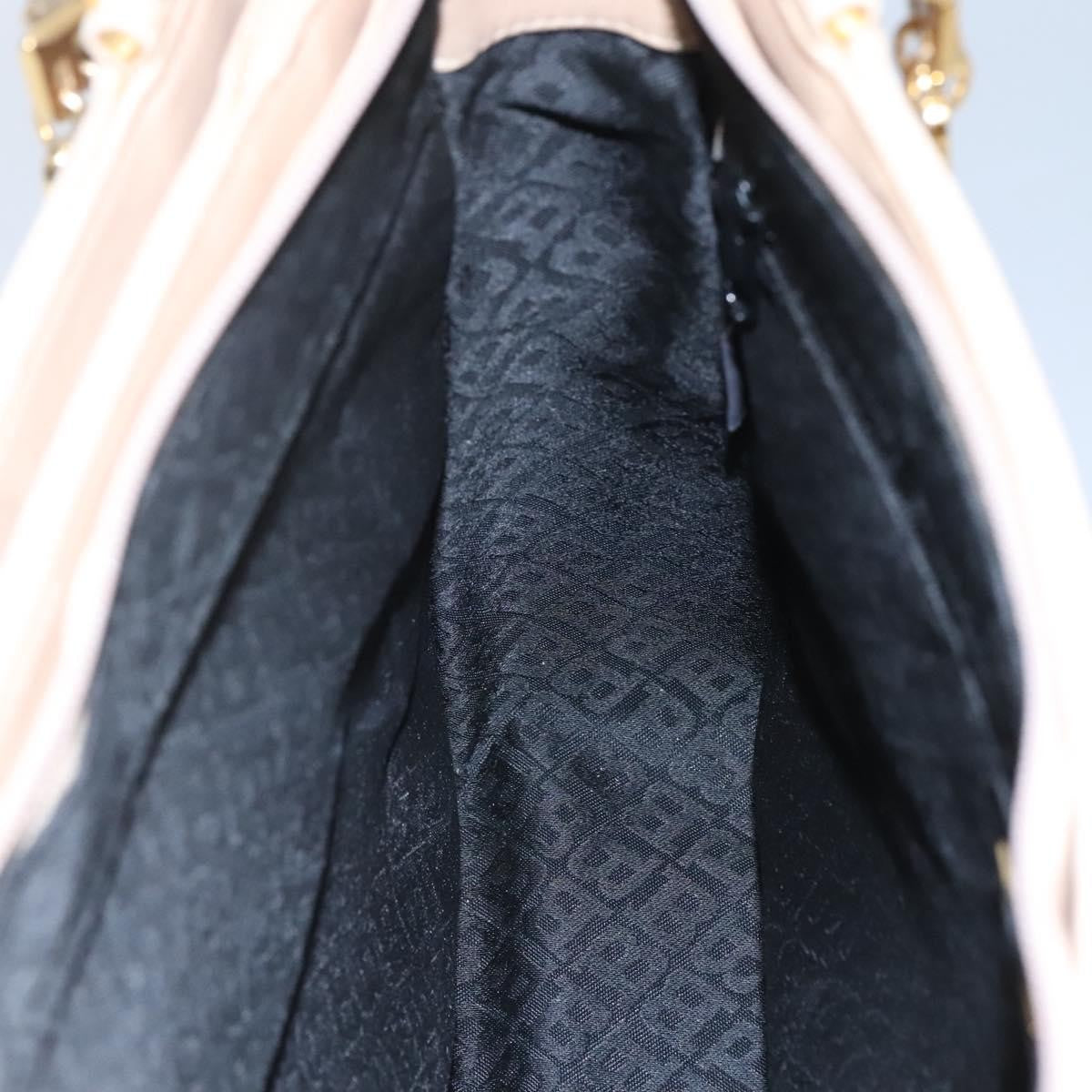 Bally Vintage Chain Shoulder Bag Quilted Leather