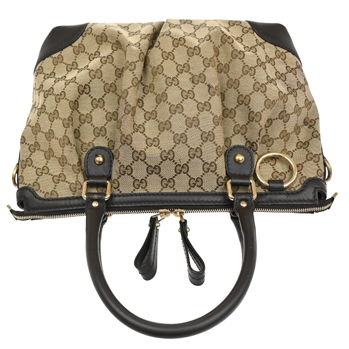 Gucci Sukey Top Handle Tote GG Canvas