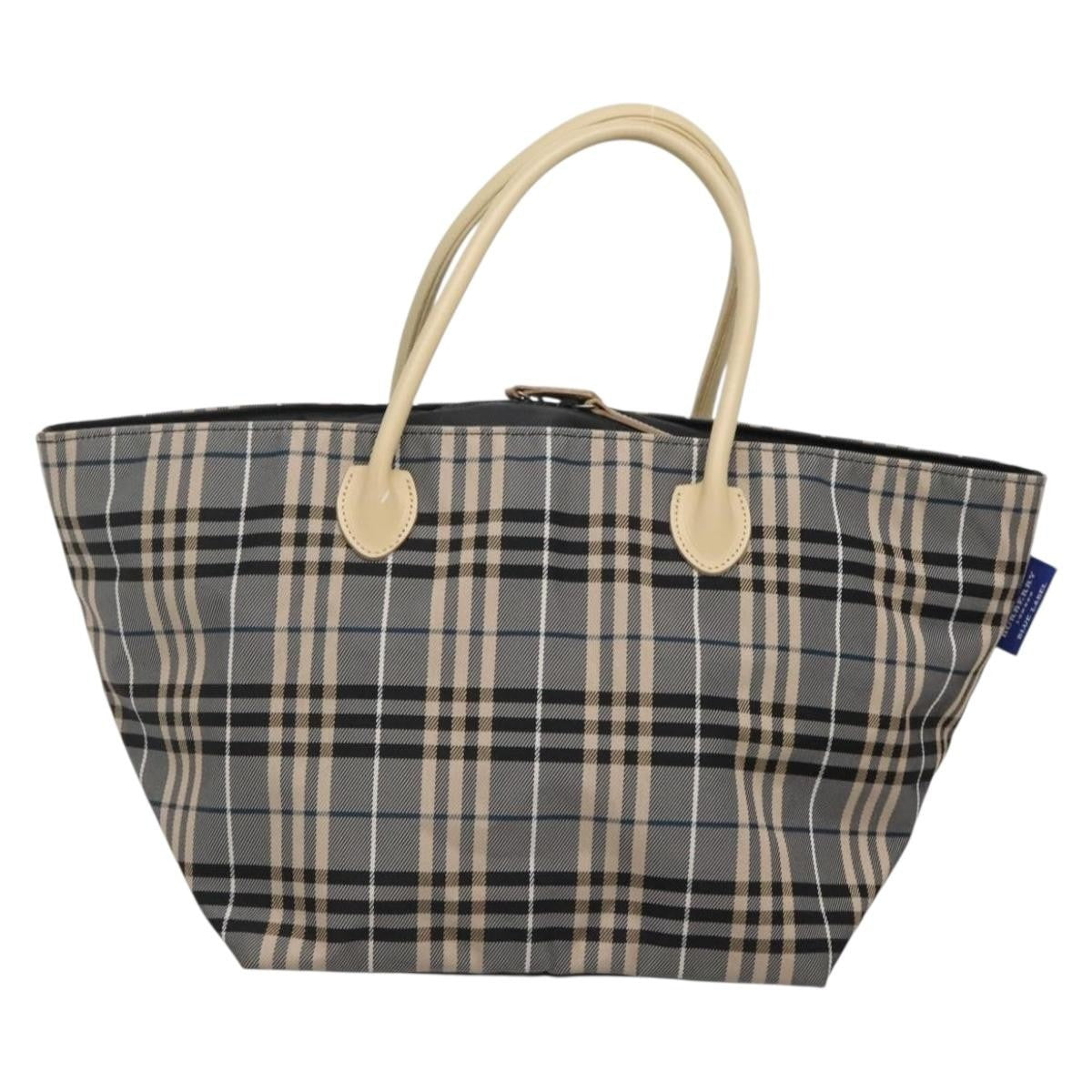 Burberry Nova Check Tote Nylon