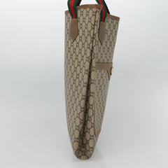Gucci Vintage Web Strap Tote GG Coated Canvas