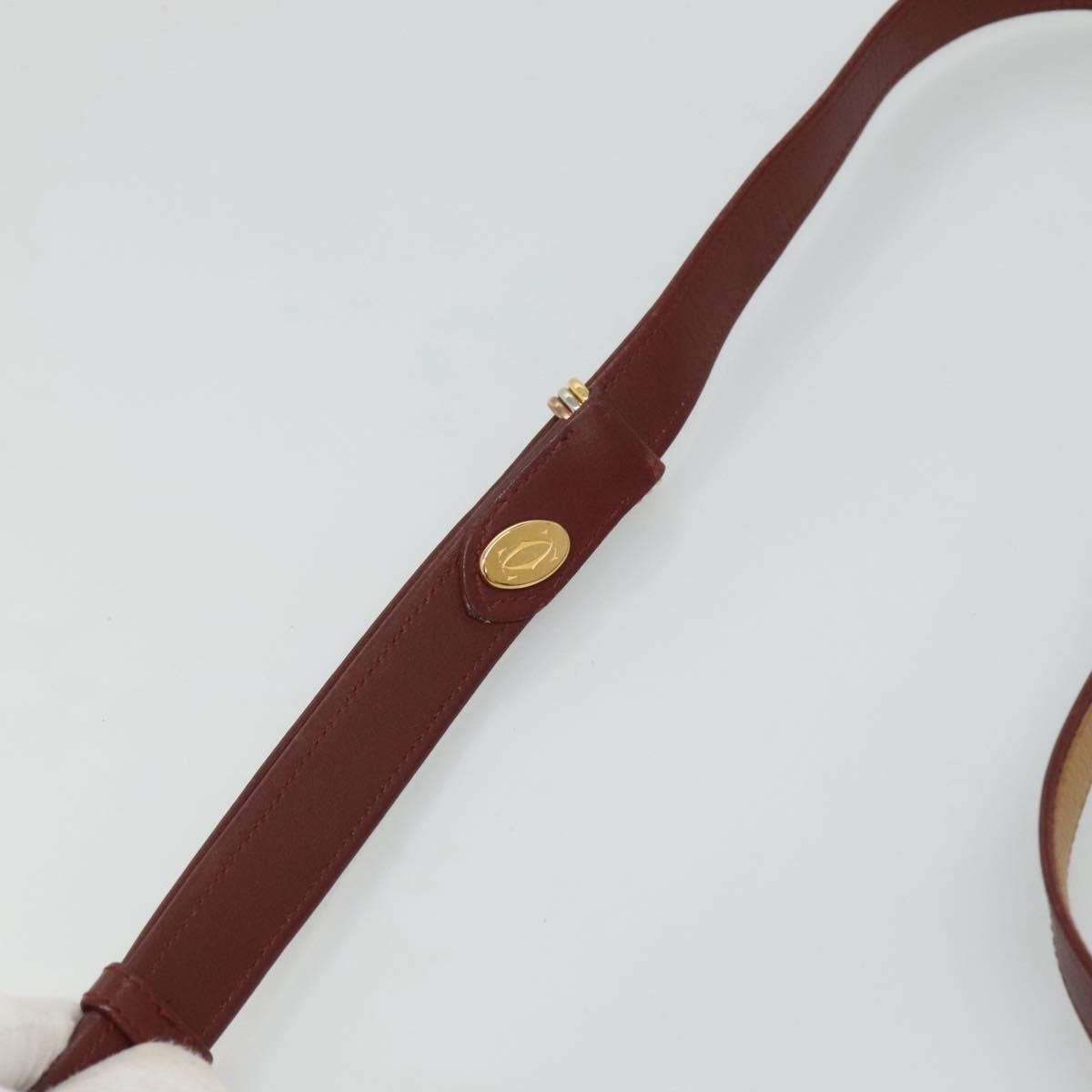 cartier Must de Cartier Shoulder Bag Leather