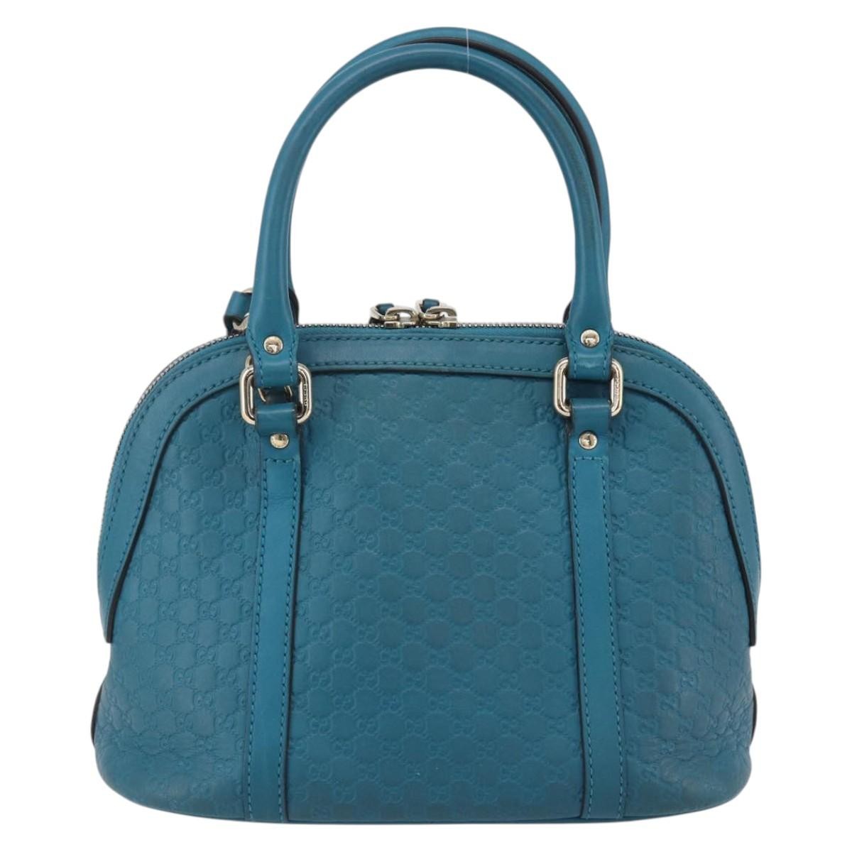 Gucci Convertible Dome Satchel Guccissima Leather