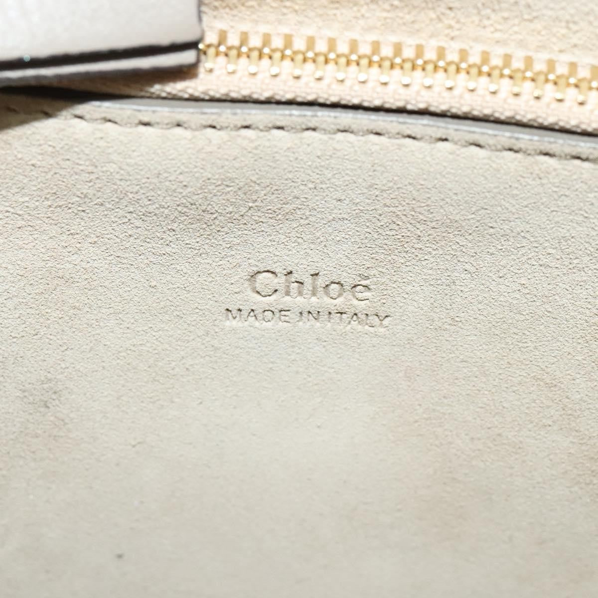 Chloe Faye Shoulder Bag Leather and Suede