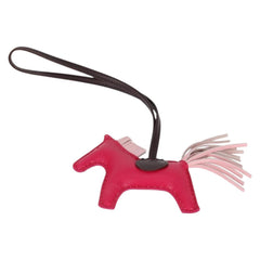 Hermes Pegase Rodeo Bag Charm Leather