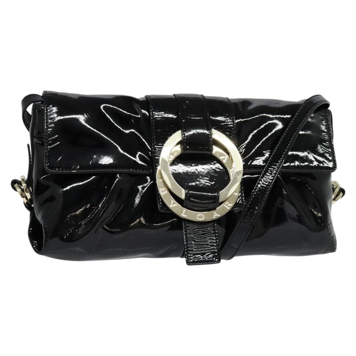 Bvlgari Chandra Flap Shoulder Bag Enamel