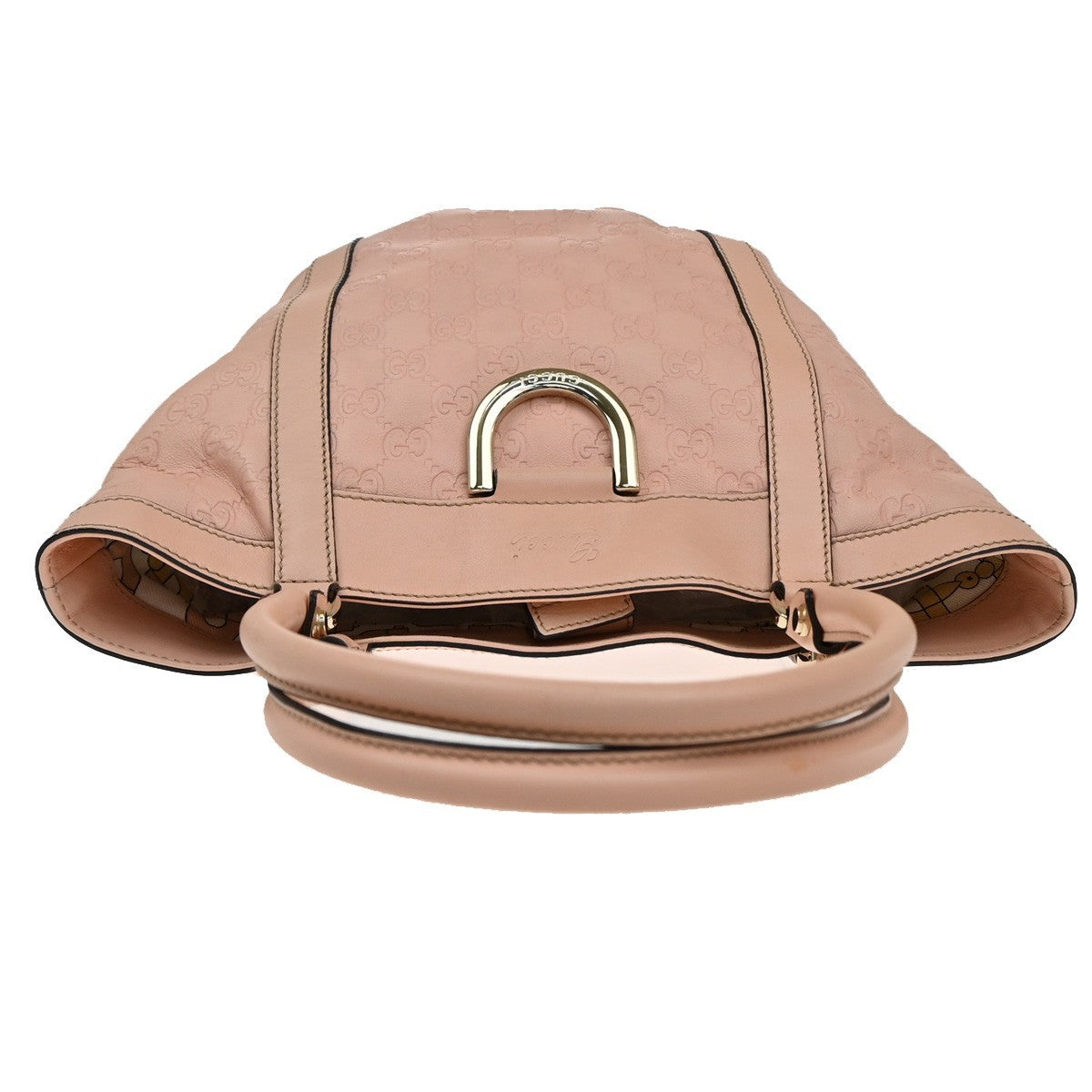 Gucci D-Ring Shoulder Bag Leather