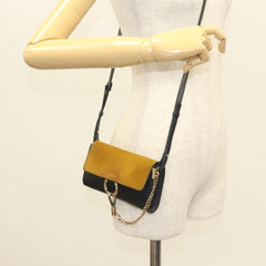 Chloe Faye Shoulder Bag Leather and Suede