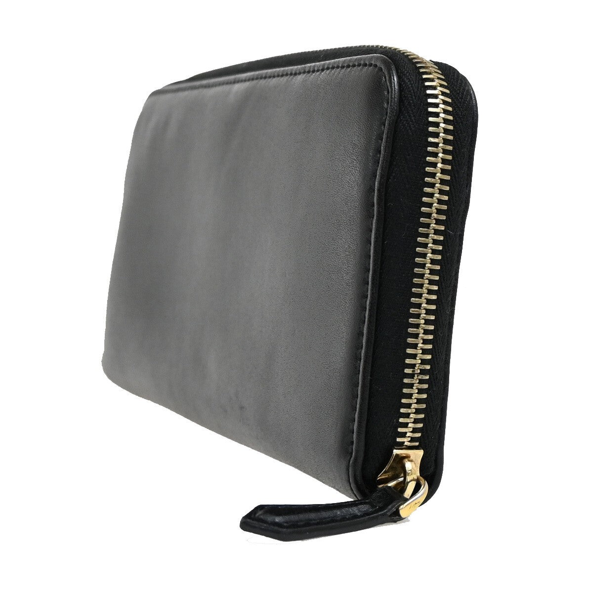 Fendi By The Way Zip Around Wallet Leather