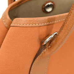 Hermes Garden File Tote Toile and Leather