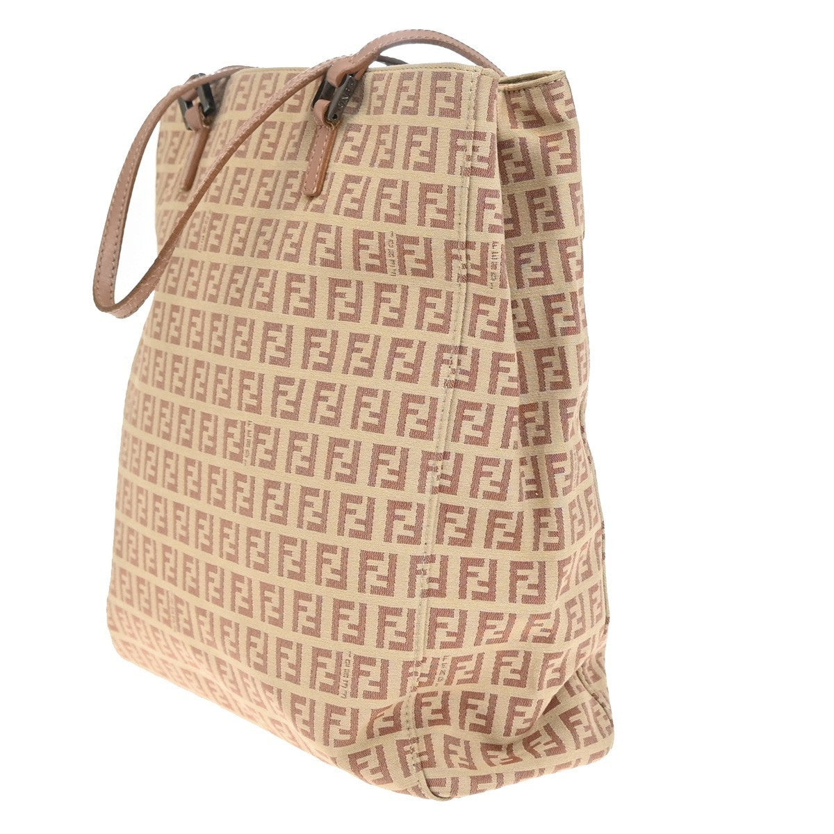 Fendi Shopping Tote Zucca Coated Canvas