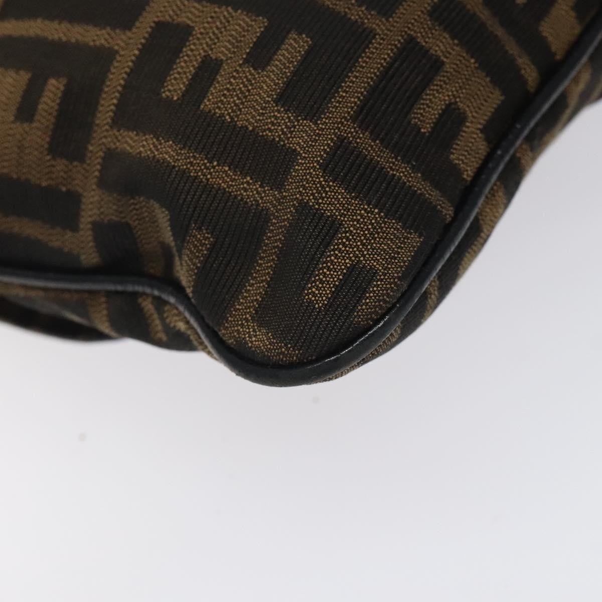 Fendi Chef Zip Crossbody Bag Zucca Canvas