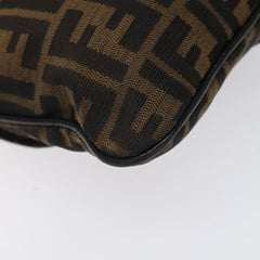 Fendi Chef Zip Crossbody Bag Zucca Canvas