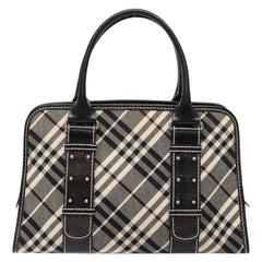 Burberry Belted handle handbag Nova check canvas