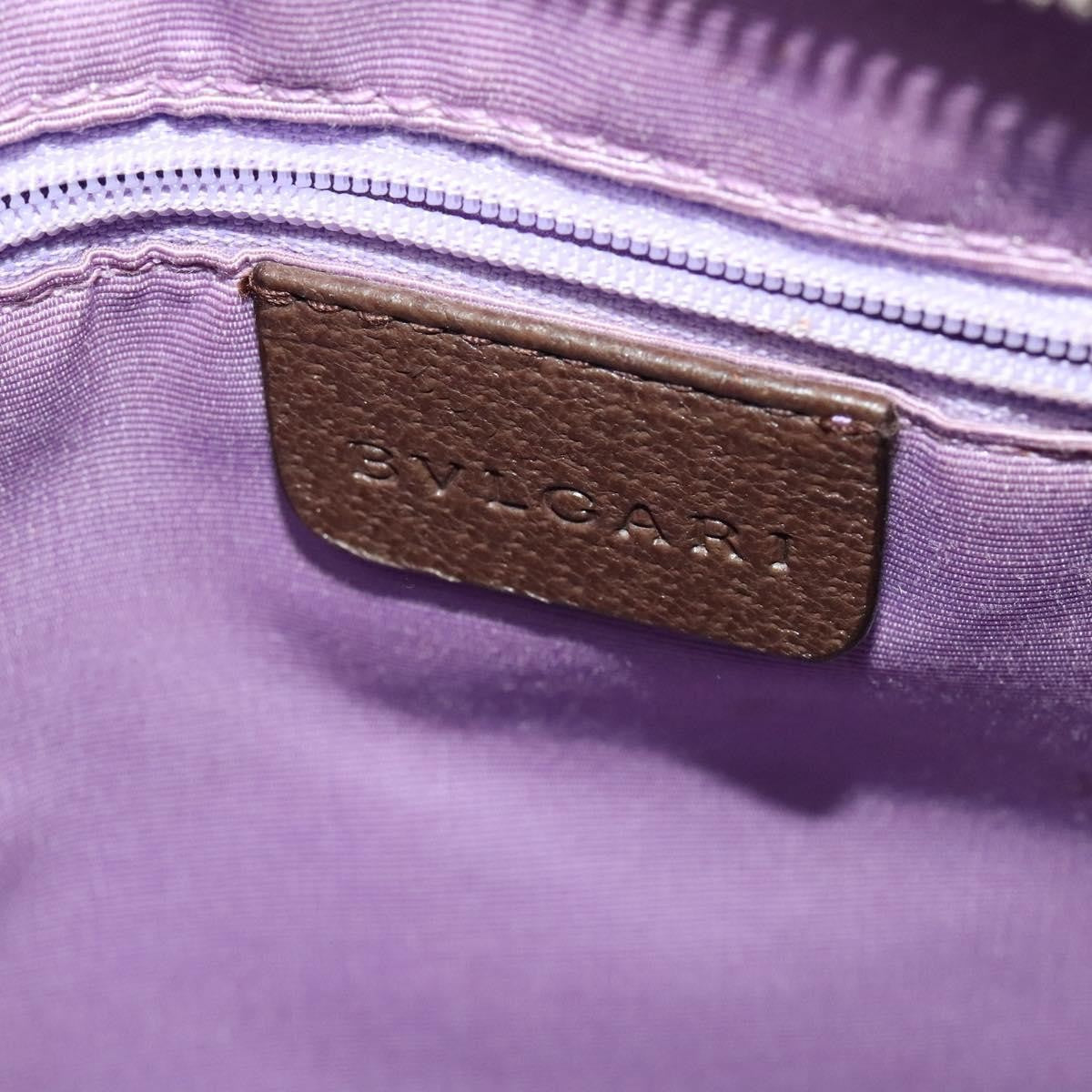 Bvlgari B.Zero1 Logomania Bag Canvas with Leather