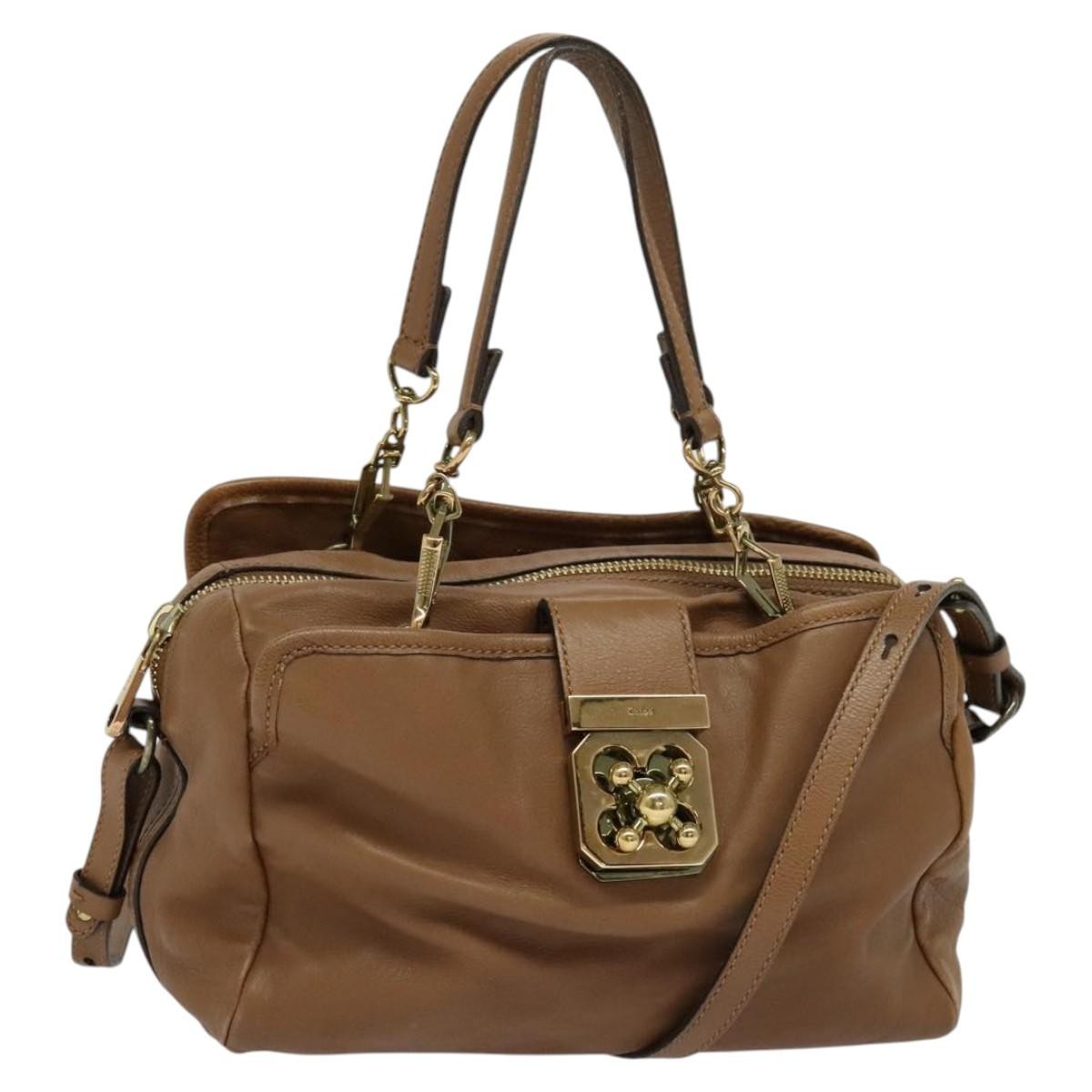 Chloe Elsie Satchel Leather