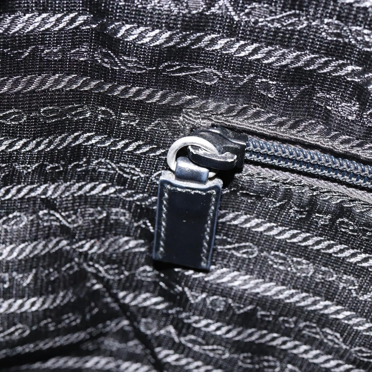 Prada Vintage Zip Tote Tessuto