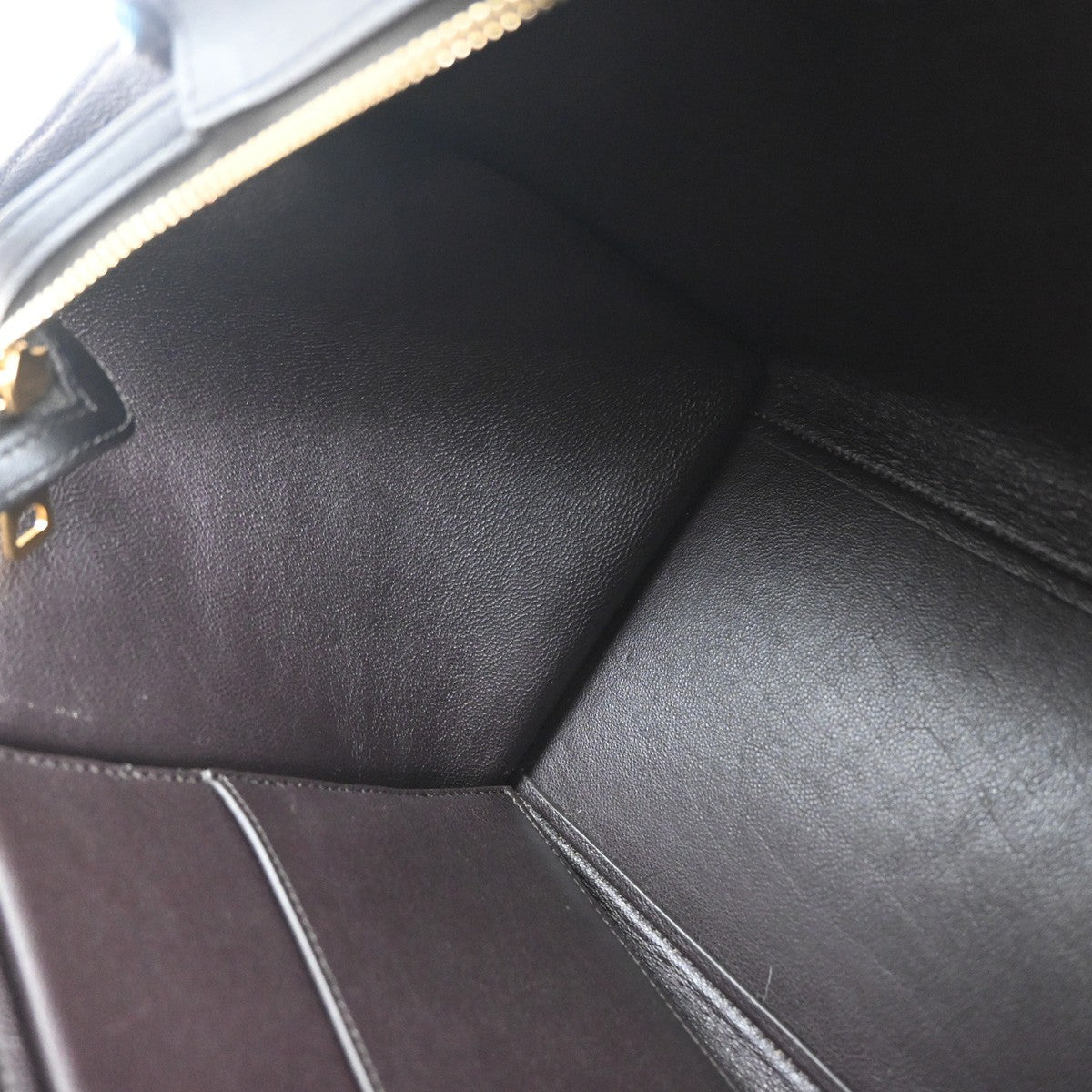 Celine Tricolor Trapeze Bag Leather