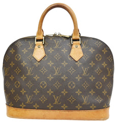 Louis Vuitton Alma Handbag Monogram Canvas