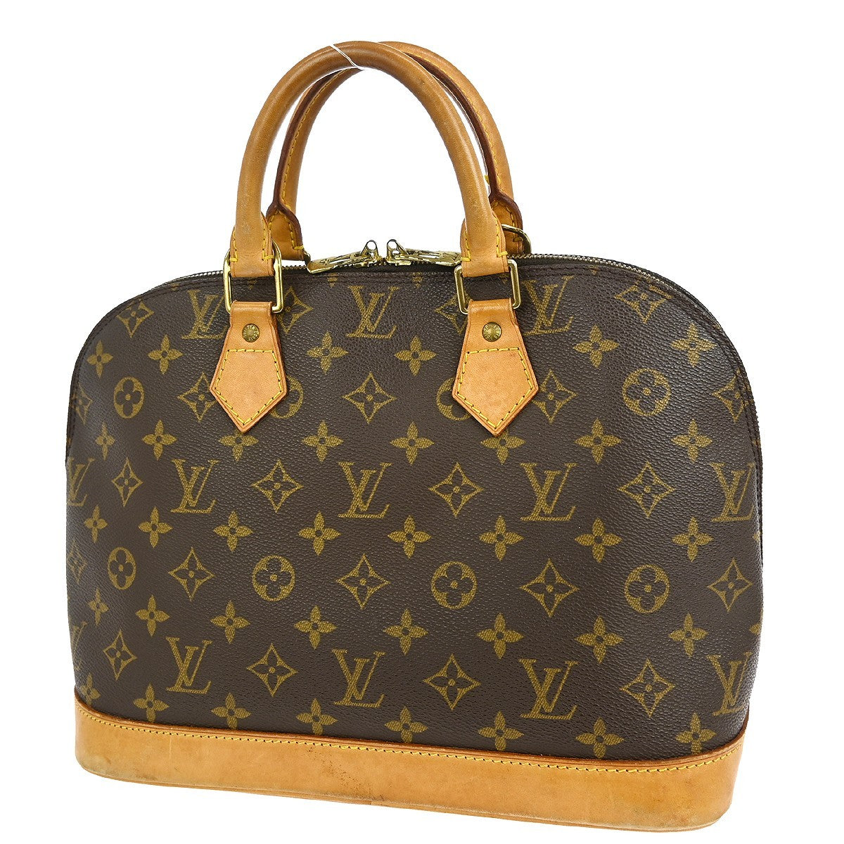 Louis Vuitton Alma Handbag Monogram Canvas