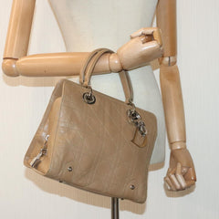 Christian Dior Lady Dior Soft Zip Tote Cannage Stitch Leather