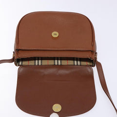 Burberry Flap Messenger Leather