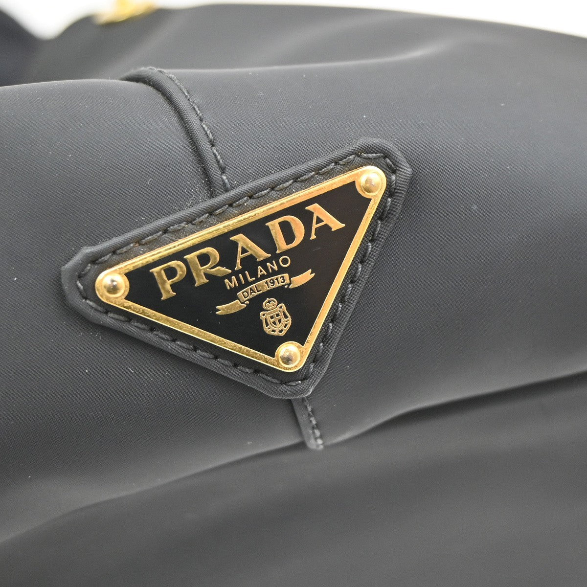 Prada Canapa Convertible Tote Canvas