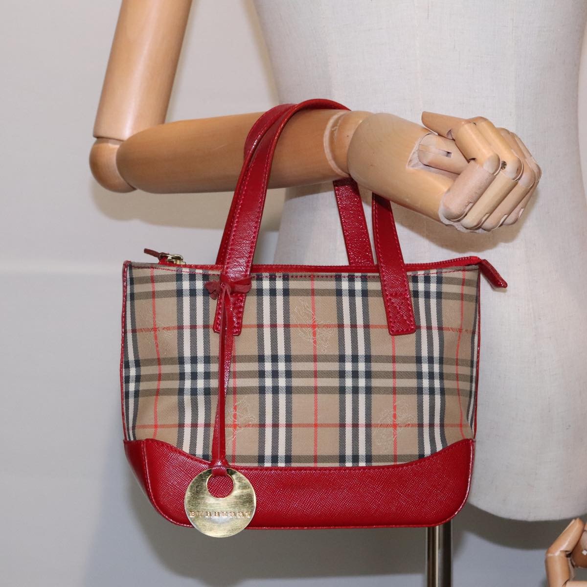 Burberry Nova Check Handbag Nova Check Canvas