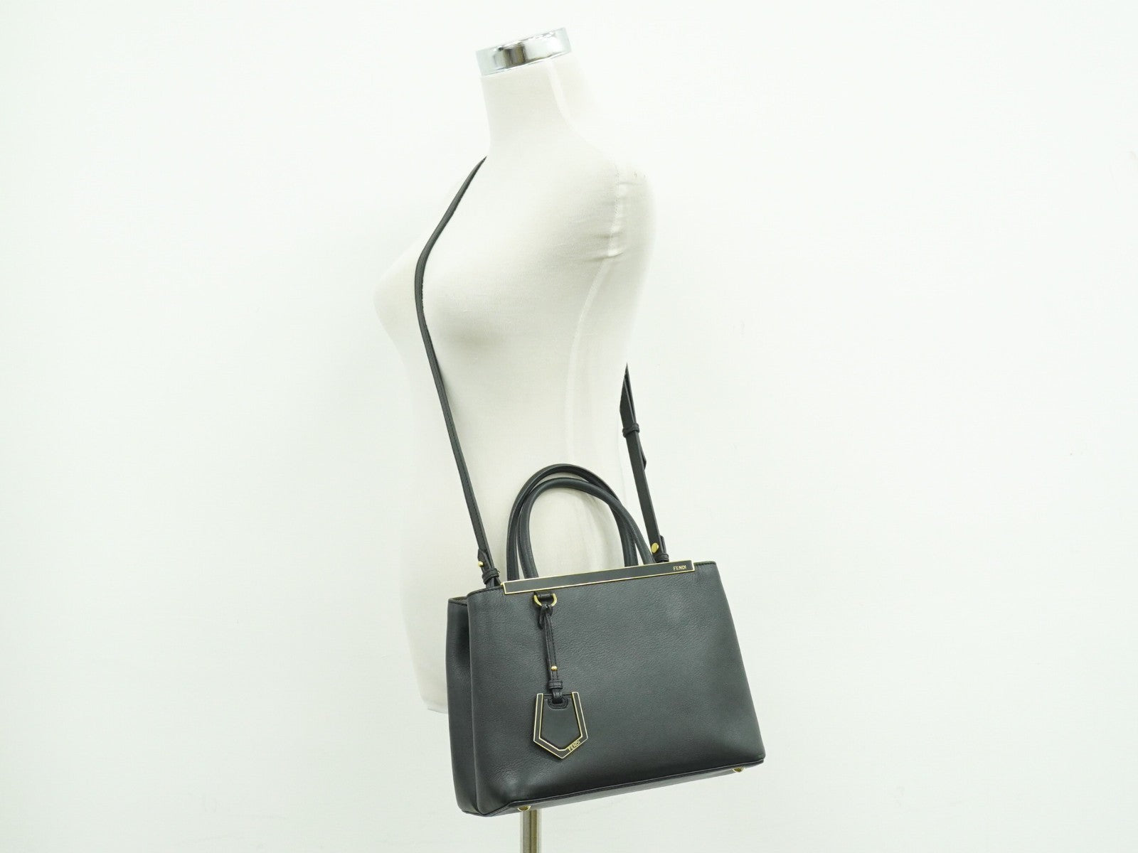 Fendi 2Jours Bag Leather