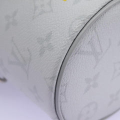 Louis Vuitton Chalk Nano Bag Limited Edition Logo Story Monogram Canvas