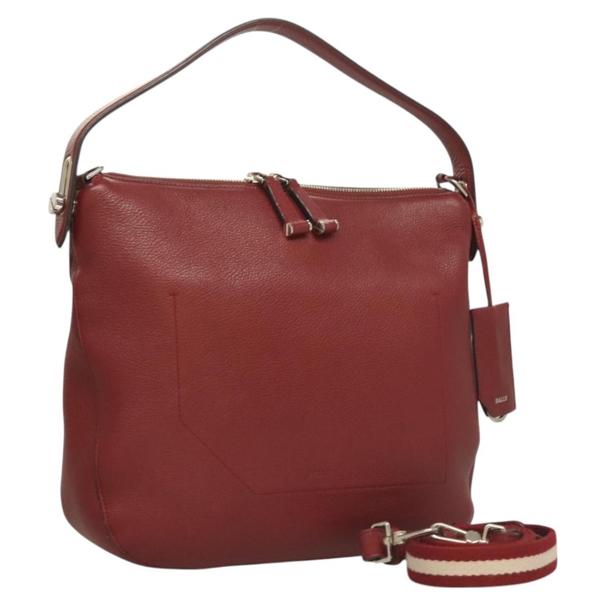 Bally Vintage Shoulder Bag Leather