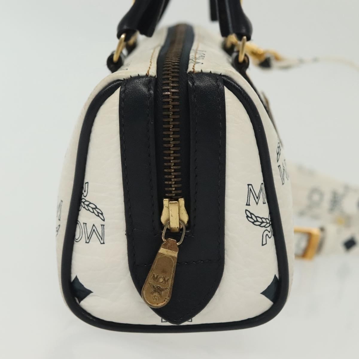 MCM Visetos logogramme Handbag Canvas and Leather