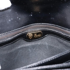 Gucci Shoulder bag black leather