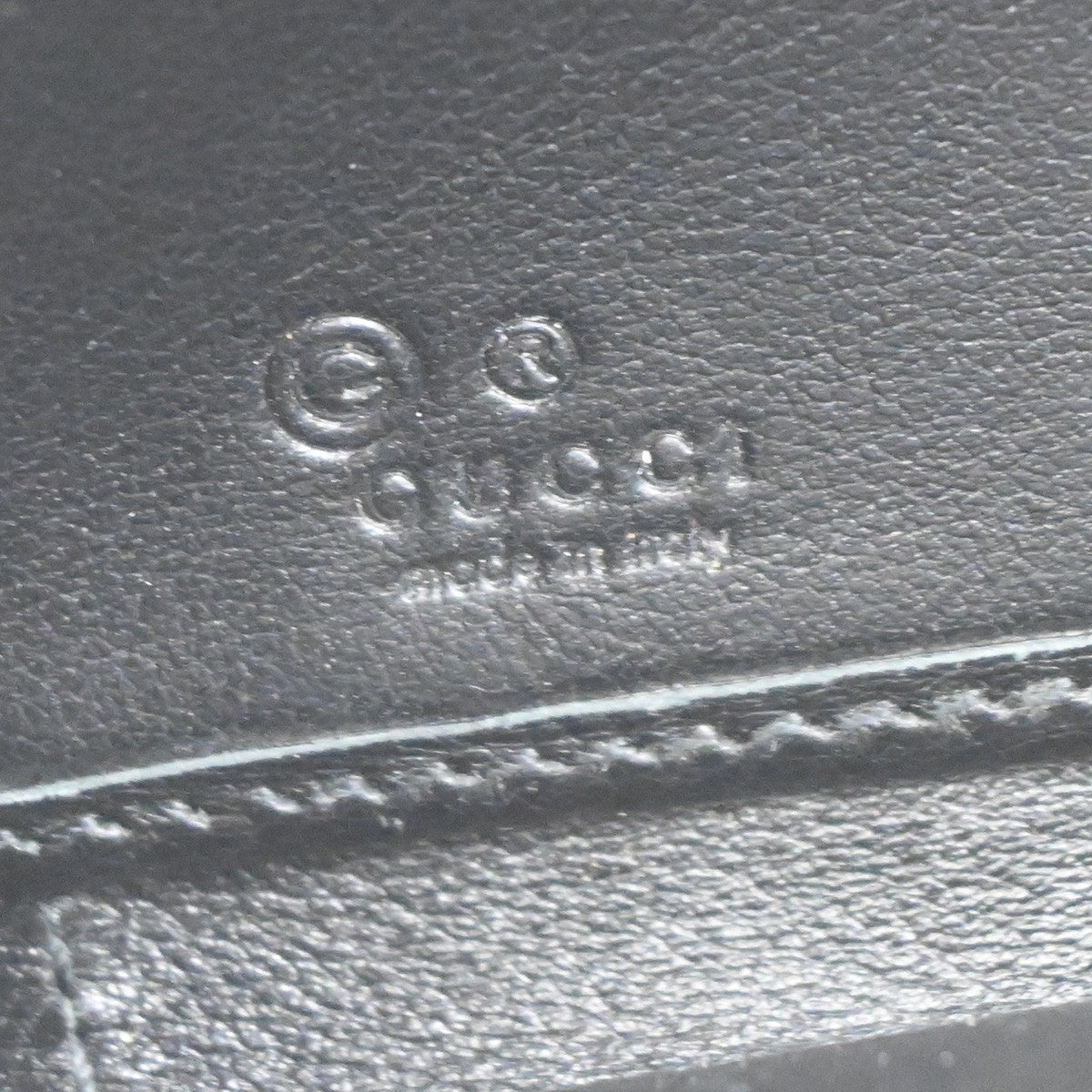 Gucci Continental Wallet Guccissima Leather