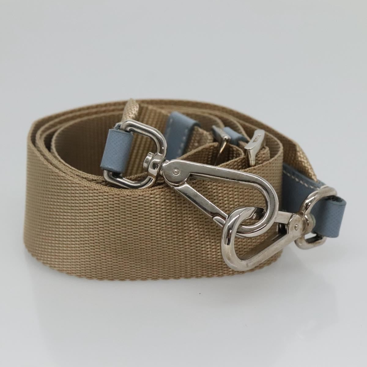 Prada Double Pocket Buckle Flap Bag Tessuto