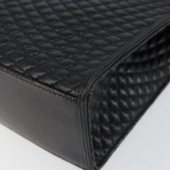 Bally Vintage Handbag Quilted Leather