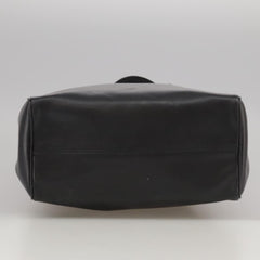 Celine Circle Logo Handbag Leather