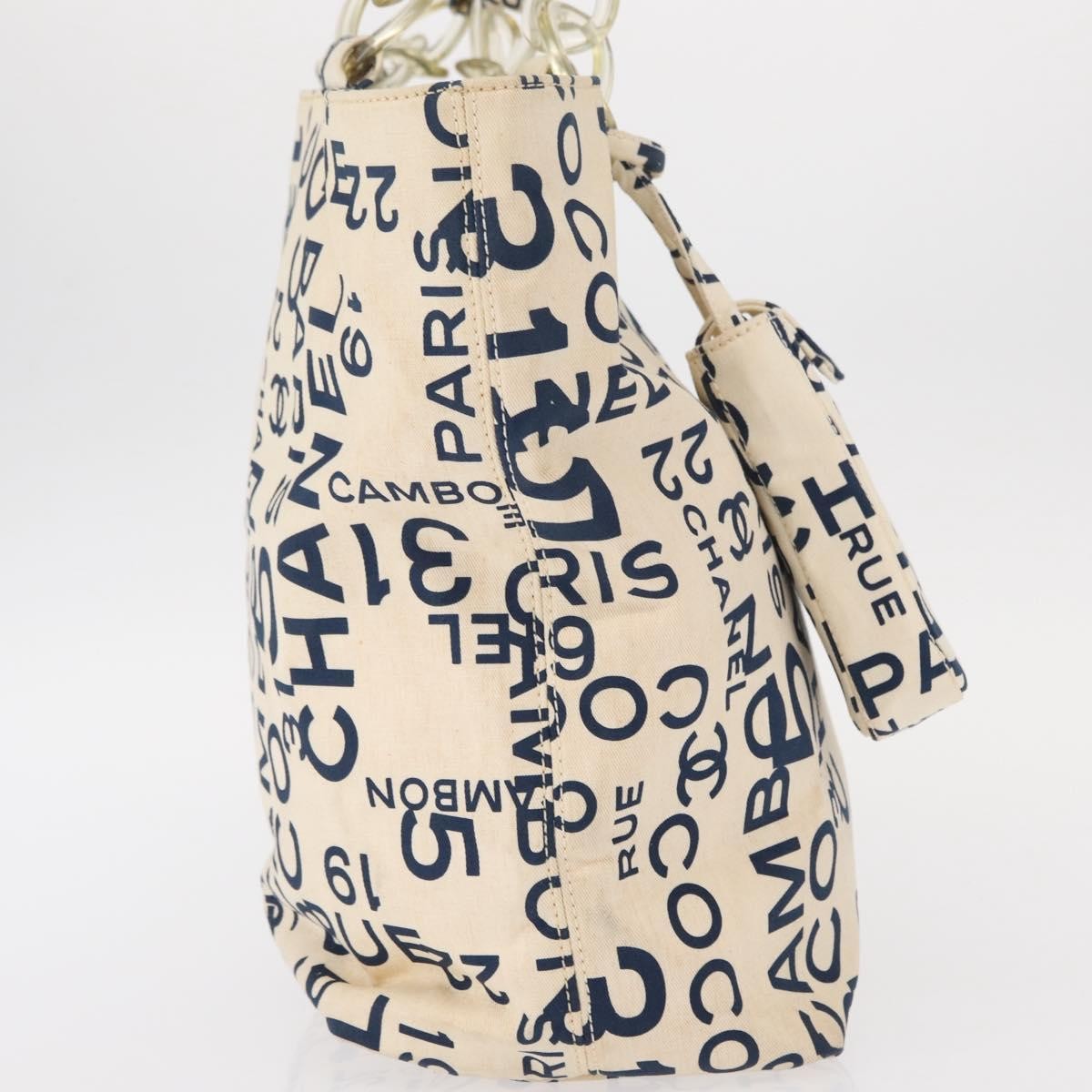 Chanel 31 Rue Cambon Beach Zip Tote Printed Canvas